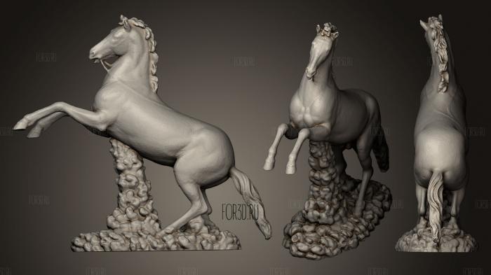 Лошадь Буонталенти 3d stl модель для ЧПУ